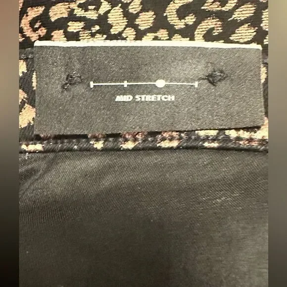 Banana Republic Mid Rise Stretch Metallic Skinny Ankle Jeans Rose Gold L… - Picture 6 of 9